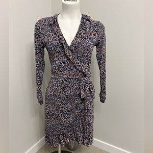 Floral Wrap Dress michael kors